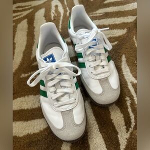 adidas samba og green size 7 womens